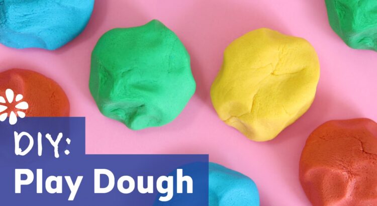Easy Homemade Play Dough Recipe: Non Toxic No Cook Playdough recipe