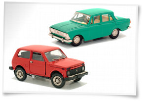 Differentiating shape, color and wwight of toy cars