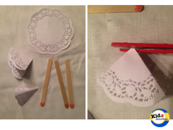 ballerina craft for preschoolers with free printable by Kidz Activities